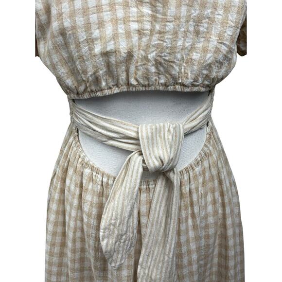 Lost+Wander Island Picnic dress, coastal, cottagecore, island, feminine, gingham - Picture 6 of 9